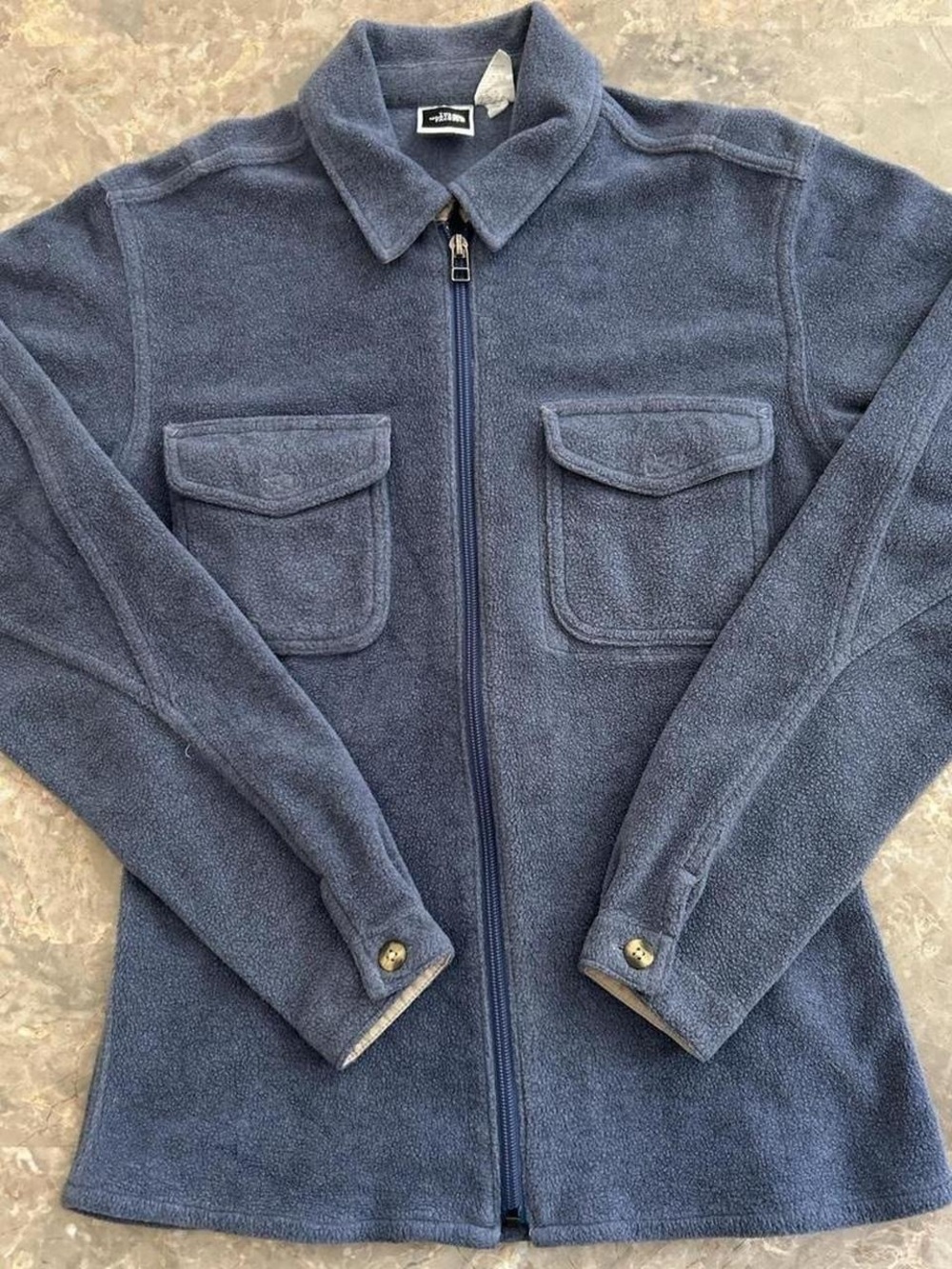 Vintage 1998 The North Face Women’s Fleece Jacket Blue Small S Full Zip